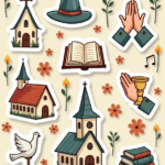 Indian Gods - Religious - Stickers Sheet v9